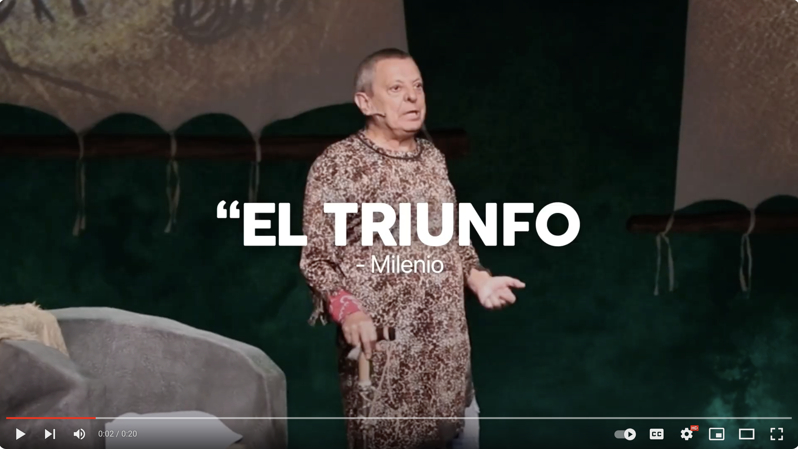 Defendiendo al Cavernícola en el Centro Cultura San Ángel