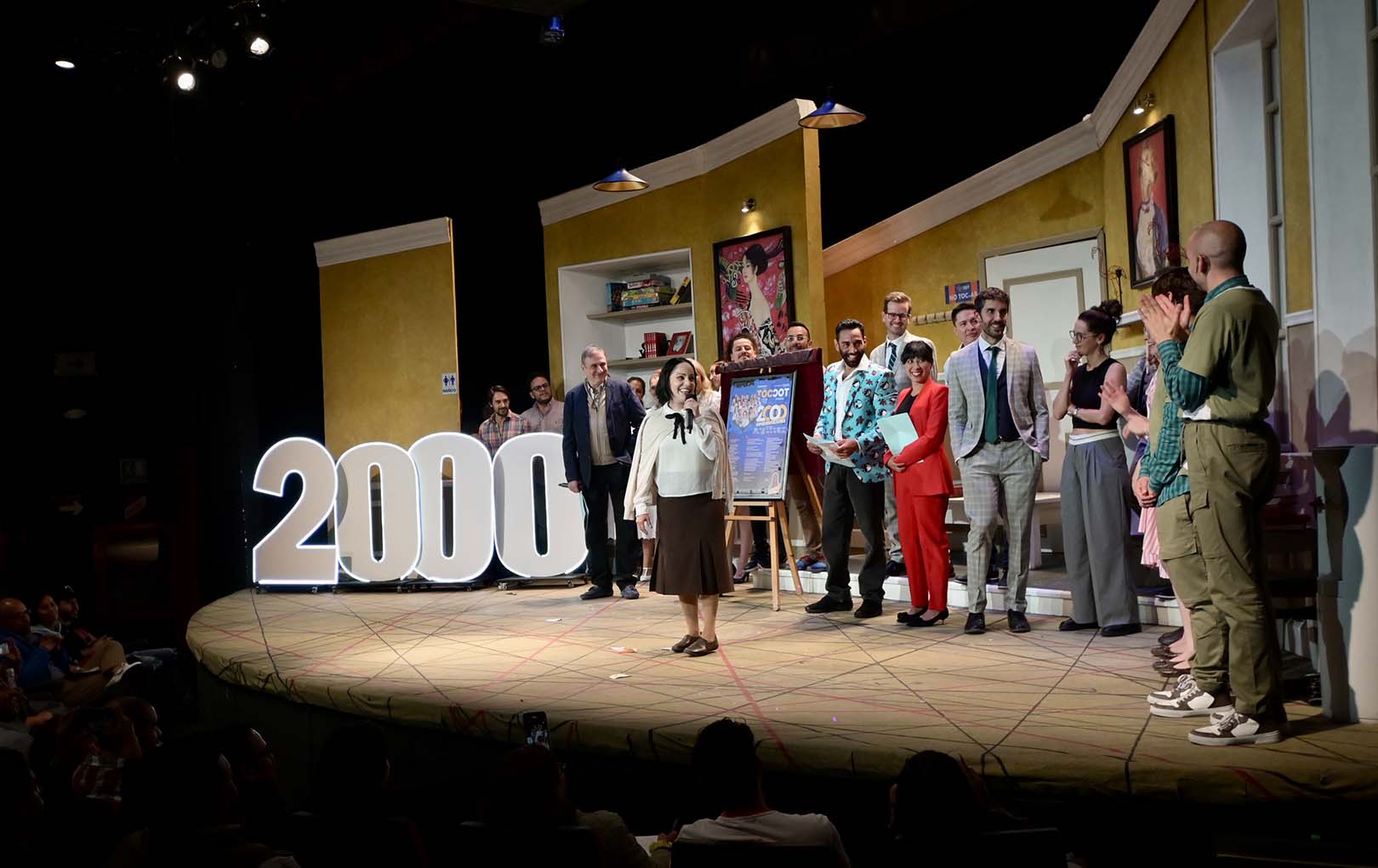 TOC TOC festeja 2 mil históricas funciones 